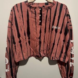 CHNGE crop long sleeve tee